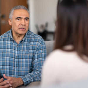 Life Stories An elderly man of African descent talks to a therapist about his marriage. He is serious about working on his relationship with his wife.